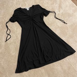 Cute Tie-Sleeve Little Black Dress size Small